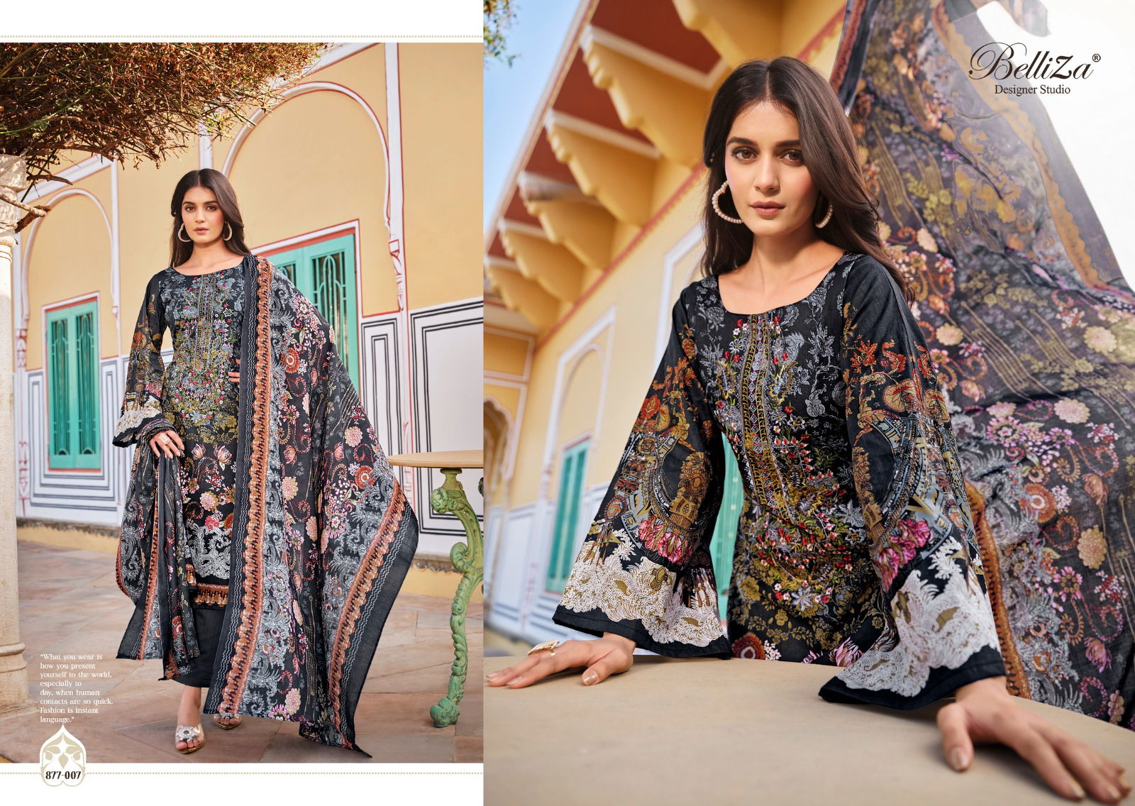 Naira Vol 33 By Belliza Printed Cotton Dress Material Wholesale Shop In Surat
